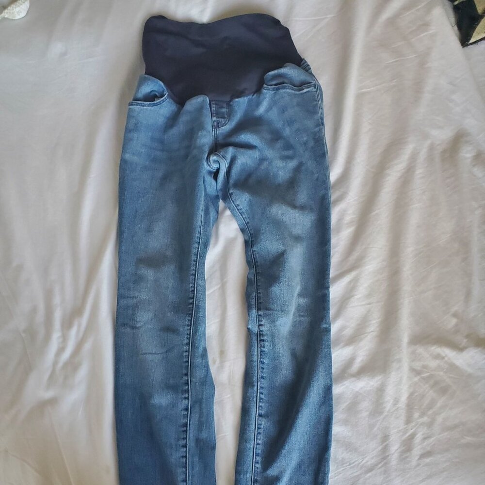 Size 4 long maternity jeans